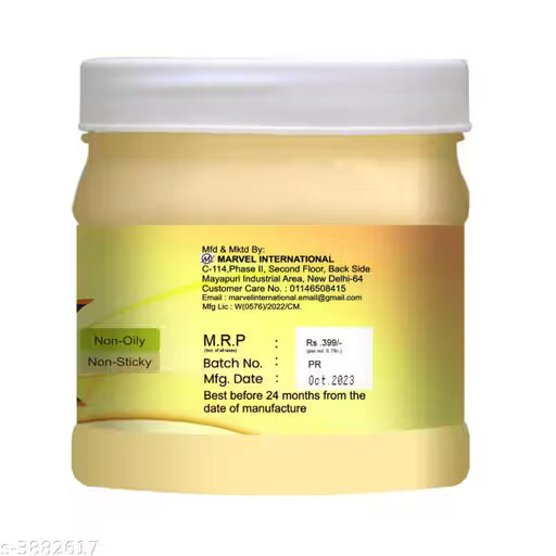 Pink Root Honey Almond Cold Cream 500ml, Nourishes & Hydrates Skin, Deeply Moisturises Skin ( Pack of 2 )