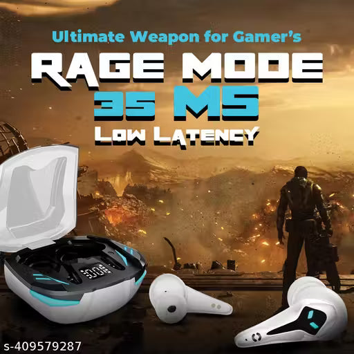 HOPPUP Predator XO3: Ultra-Low Latency Gaming TWS with 50-Hour Battery