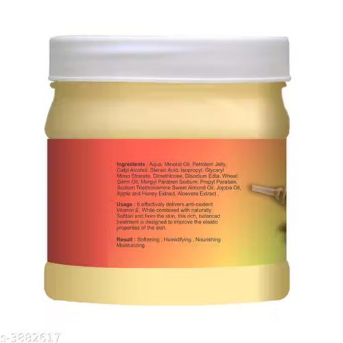 Pink Root Honey Almond Cold Cream 500ml, Nourishes & Hydrates Skin, Deeply Moisturises Skin ( Pack of 2 )